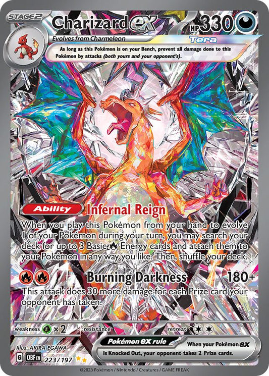 Charizard ex - 223/197: Obsidian Flames (OBF) (Español)